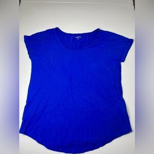 Lands’End Women’s Blue T-shirt Size M(10-12)